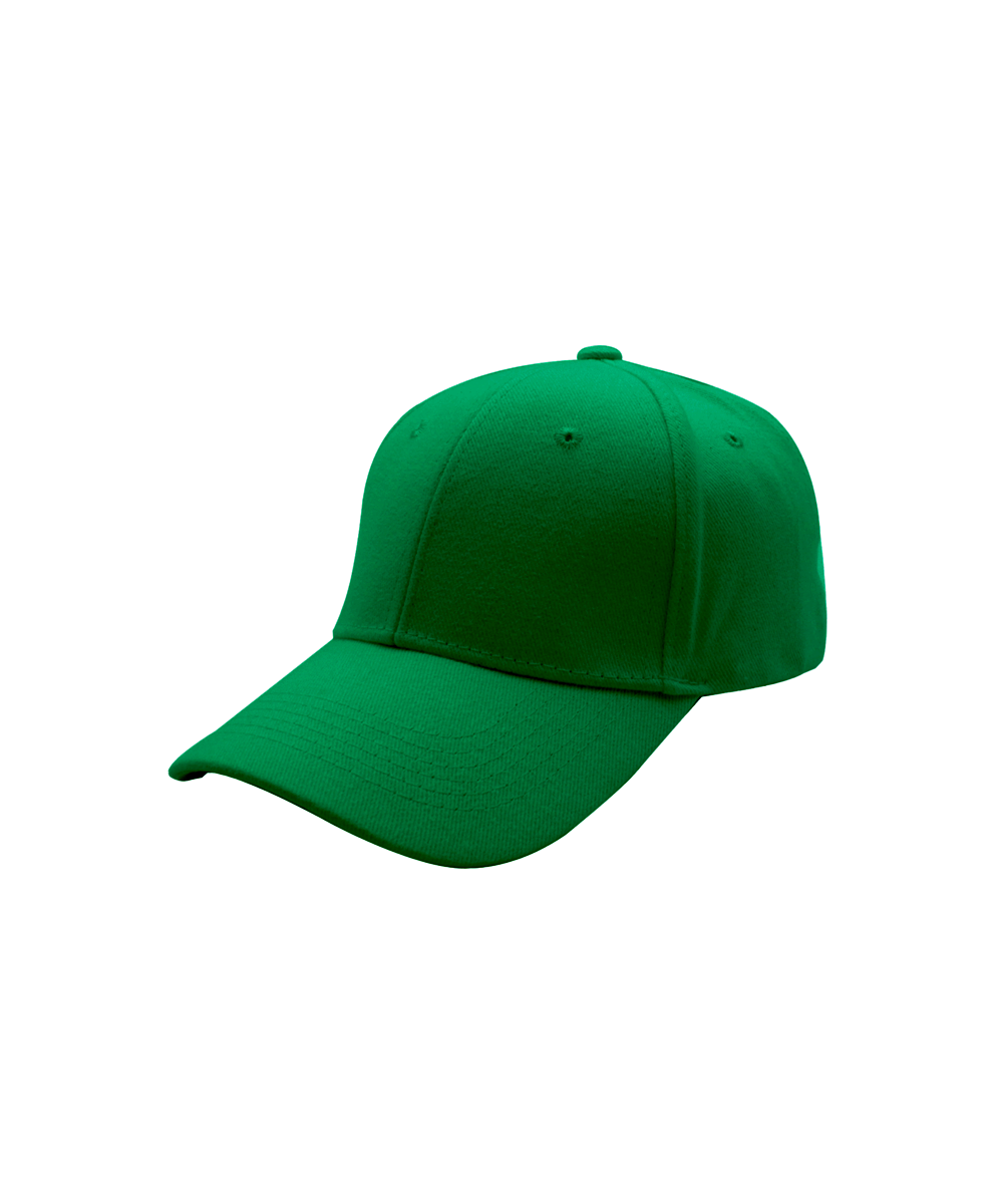Six Panel Brushed Cotton Baseball Cap