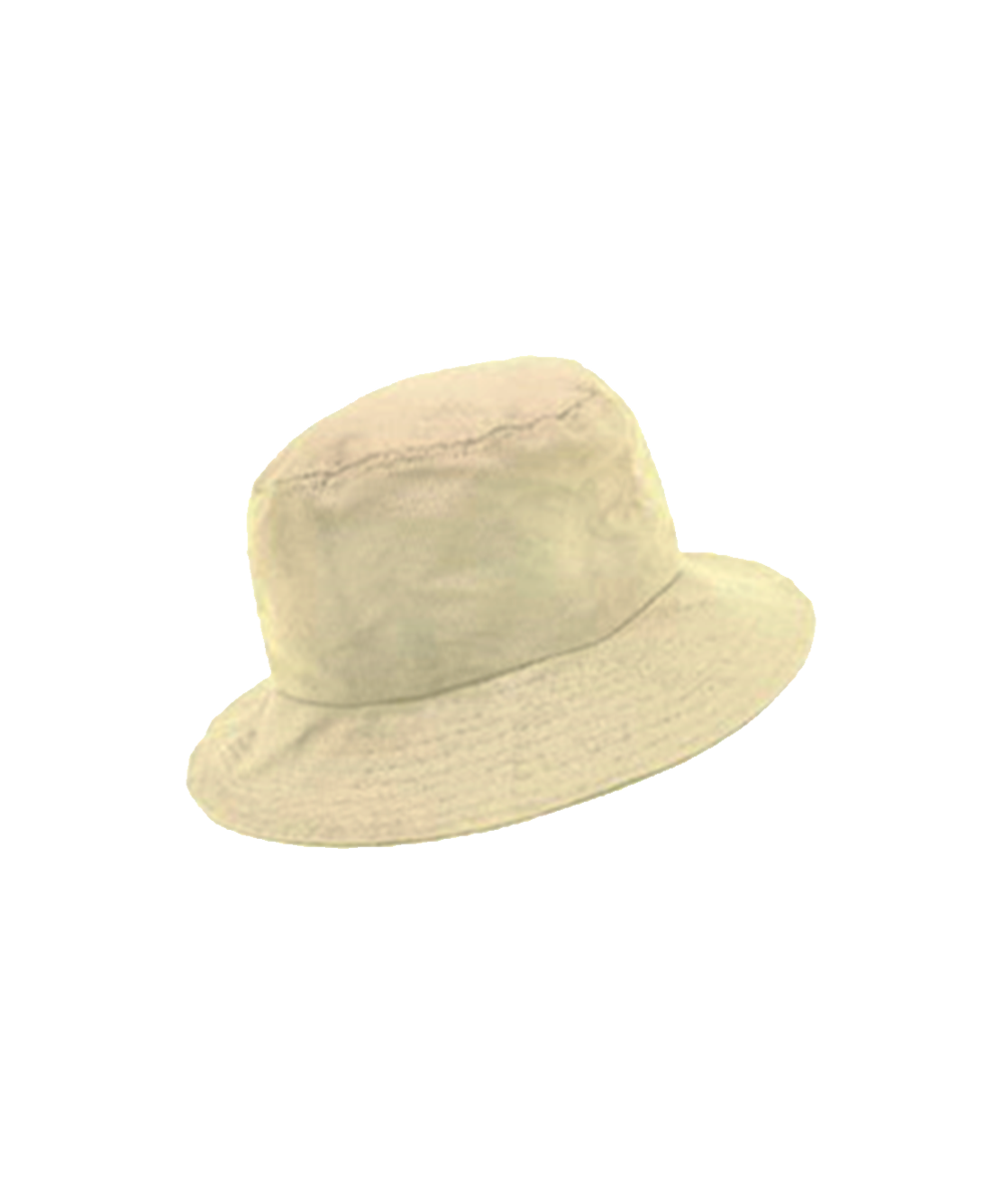 Narrow Brim Cotton Bucket Hat